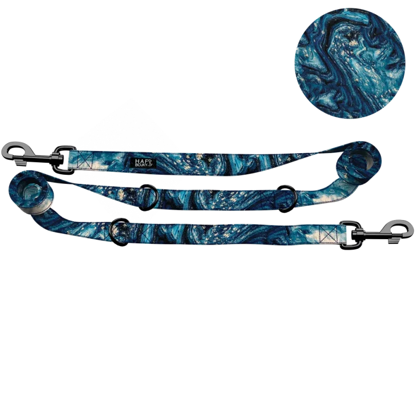 Přepínací vodítko (navrhni si) - Barva kovových komponentů: Černá, Motiv/Barva: Blue Marble