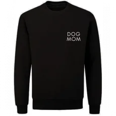 DOG MOM - černá mikina