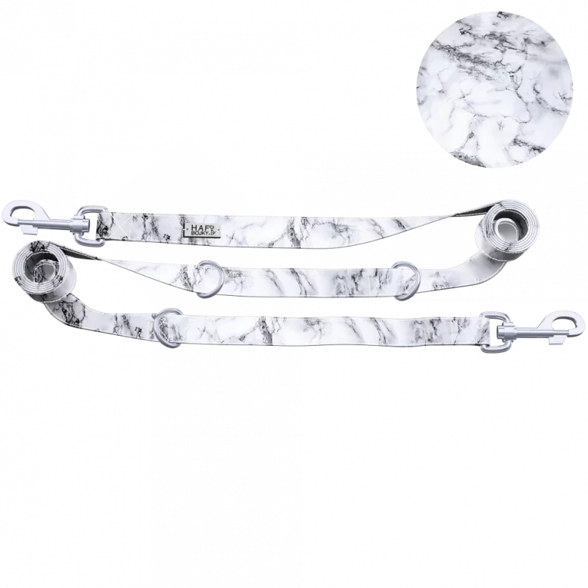 White Marble - přepínací vodítko - Velikost přepínacího vodítka (3 použitelné délky, celková délka 250 cm): Šíře 2,5 cm