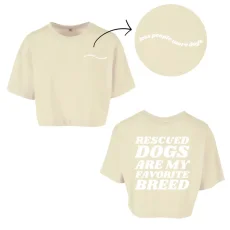 RESCUED DOGS - beige