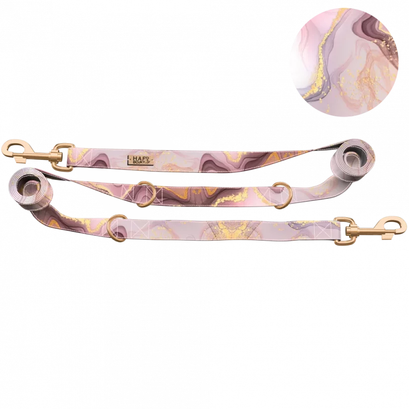Rose Marble - přepínací vodítko - Barva kovových komponentů: Rose gold